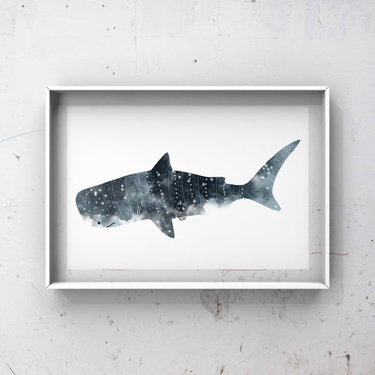 Cute little whale shark